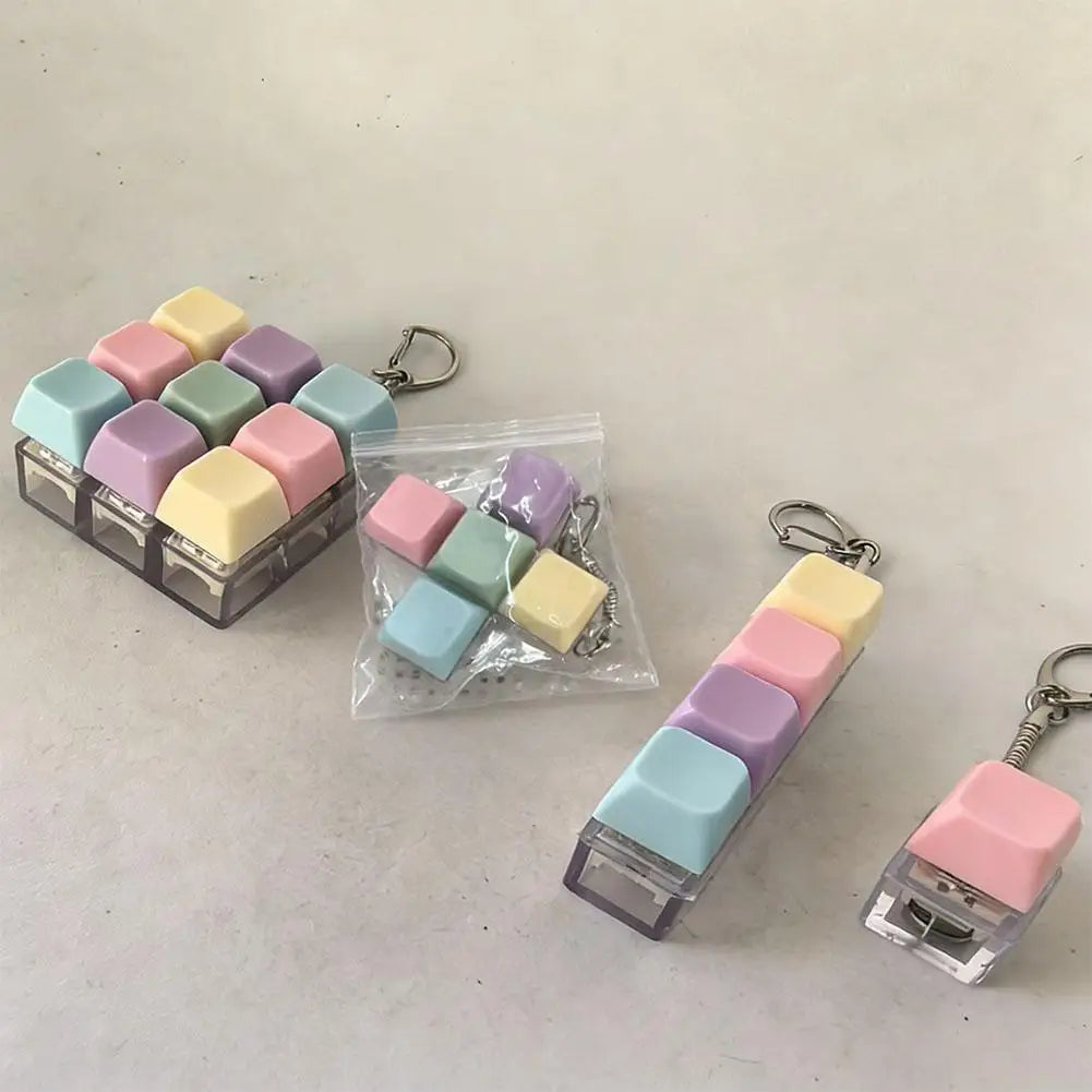 Clicker Fidget Porte-Clés — Boutons Mécaniques Satisfaisants | Vyrall