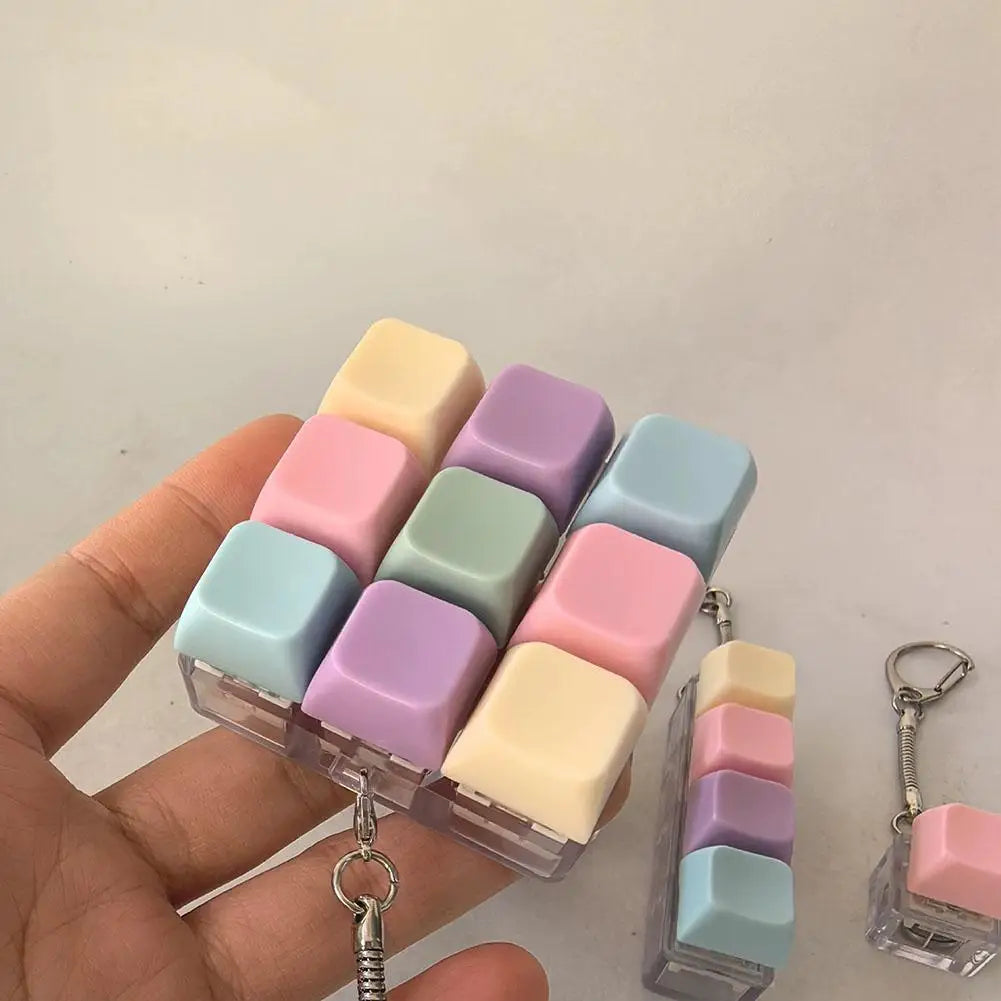 Clicker Fidget Porte-Clés — Boutons Mécaniques Satisfaisants | Vyrall