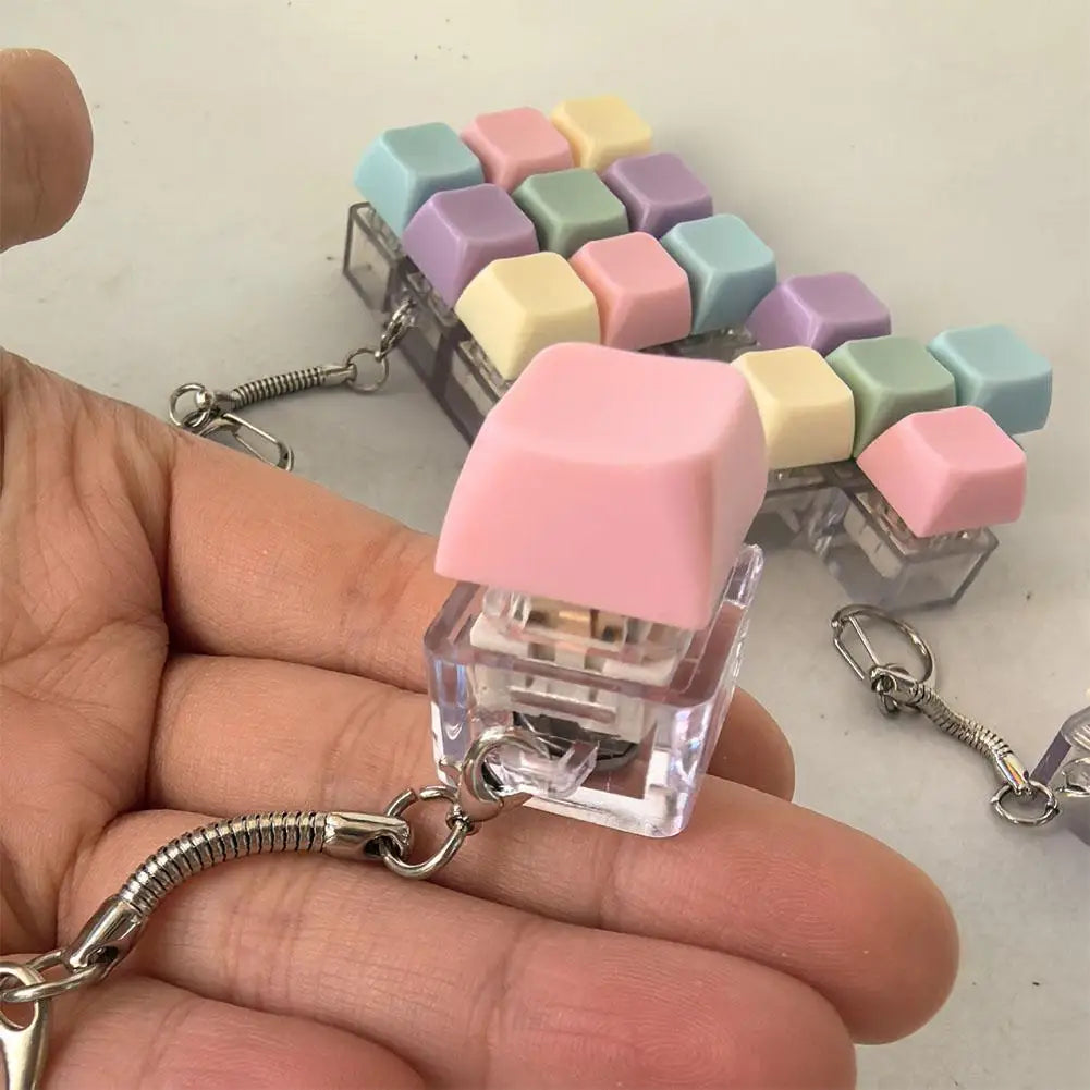 Clicker Fidget Porte-Clés — Boutons Mécaniques Satisfaisants | Vyrall