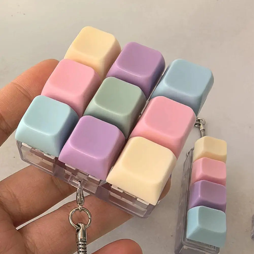 Clicker Fidget Porte-Clés — Boutons Mécaniques Satisfaisants | Vyrall